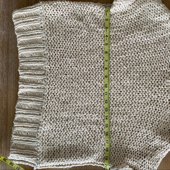 Free People Chunky Cotton Knit Cowl Neck Sweater - Picture 9 of 11